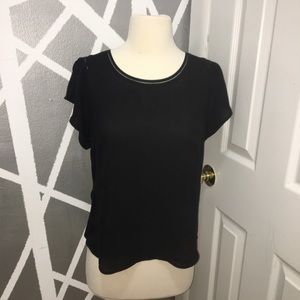 H&M Black Silky Blouse